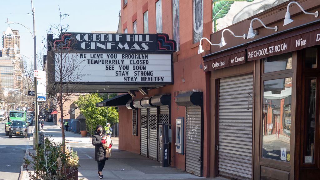 Coronavirus sign in Brooklyn 60539